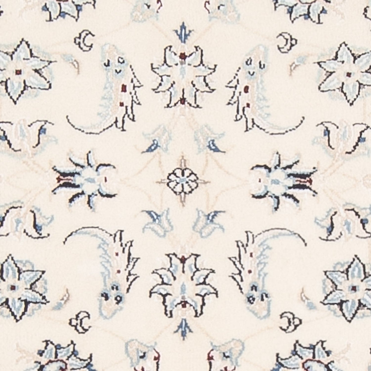 Alfombra persa - Nain - 89 x 60 cm - beige