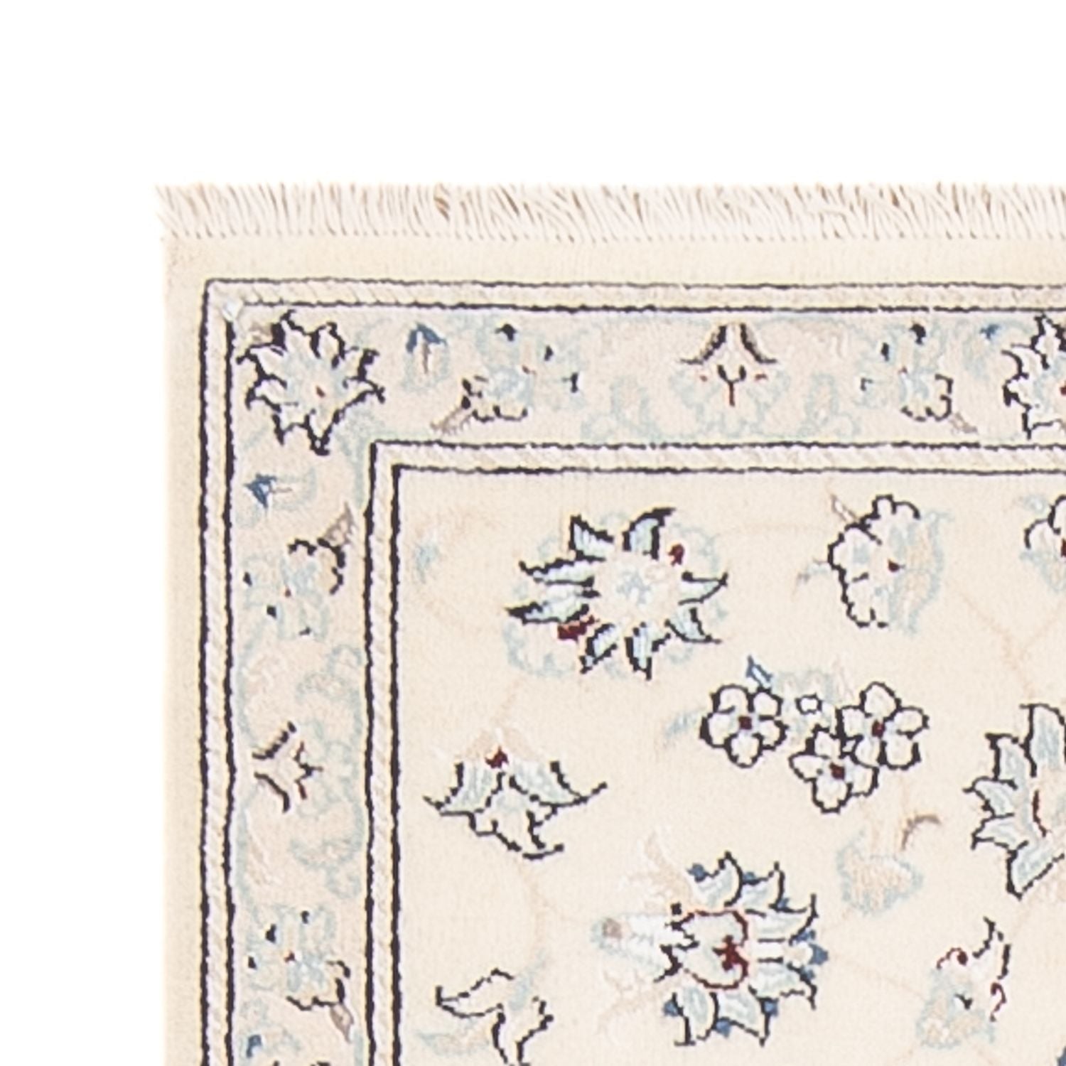 Alfombra persa - Nain - 89 x 60 cm - beige