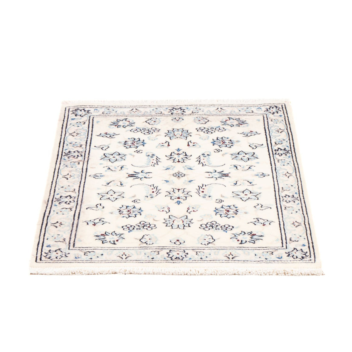 Alfombra persa - Nain - 89 x 60 cm - beige