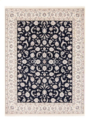 Alfombra persa - Nain - 235 x 171 cm - azul oscuro