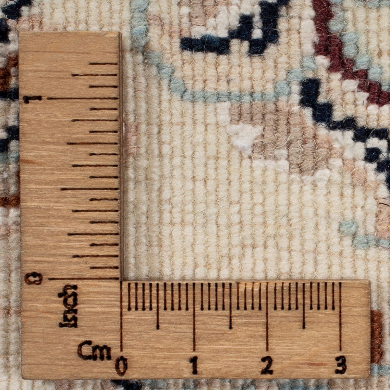 Alfombra persa - Nain - 235 x 171 cm - azul oscuro