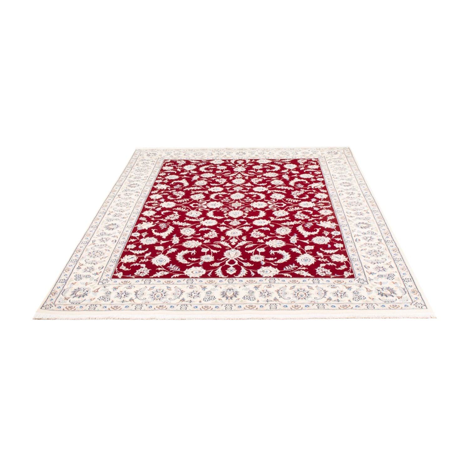 Alfombra persa - Nain - 237 x 170 cm - rojo