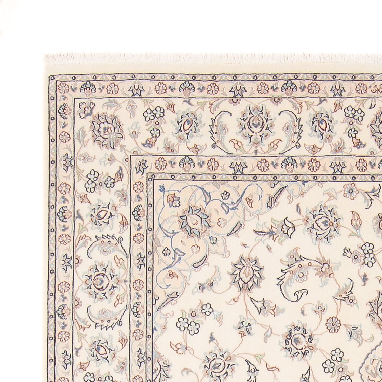 Alfombra persa - Nain - 236 x 170 cm - beige