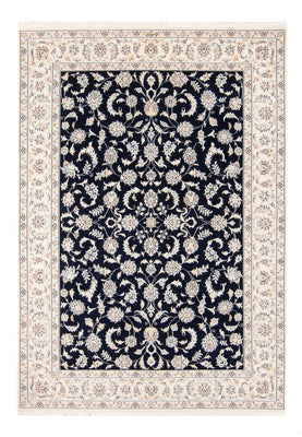 Alfombra persa - Nain - 238 x 171 cm - azul oscuro