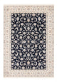 Alfombra persa - Nain - 238 x 171 cm - azul oscuro