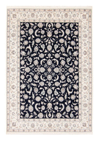 Alfombra persa - Nain - 236 x 170 cm - azul oscuro