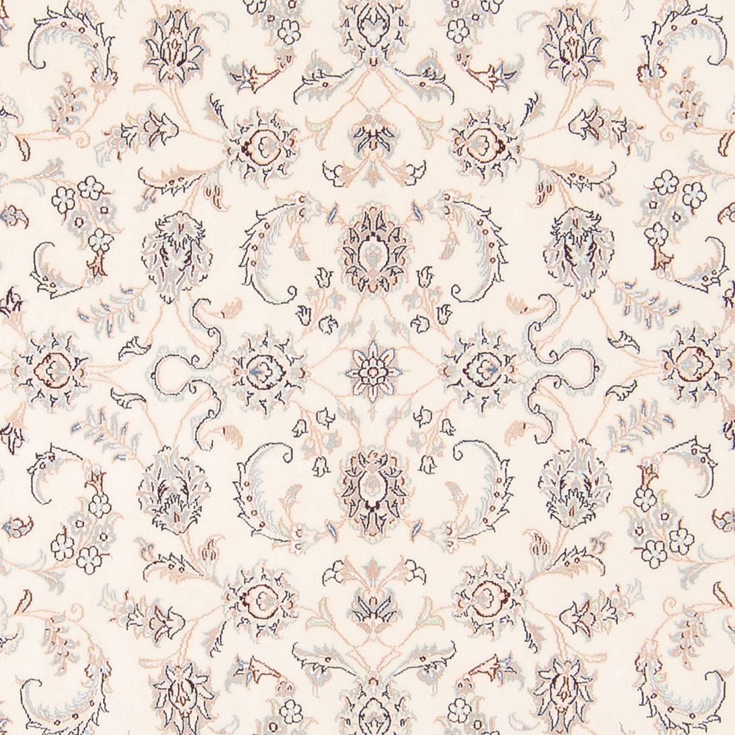 Alfombra persa - Nain - 240 x 170 cm - crema