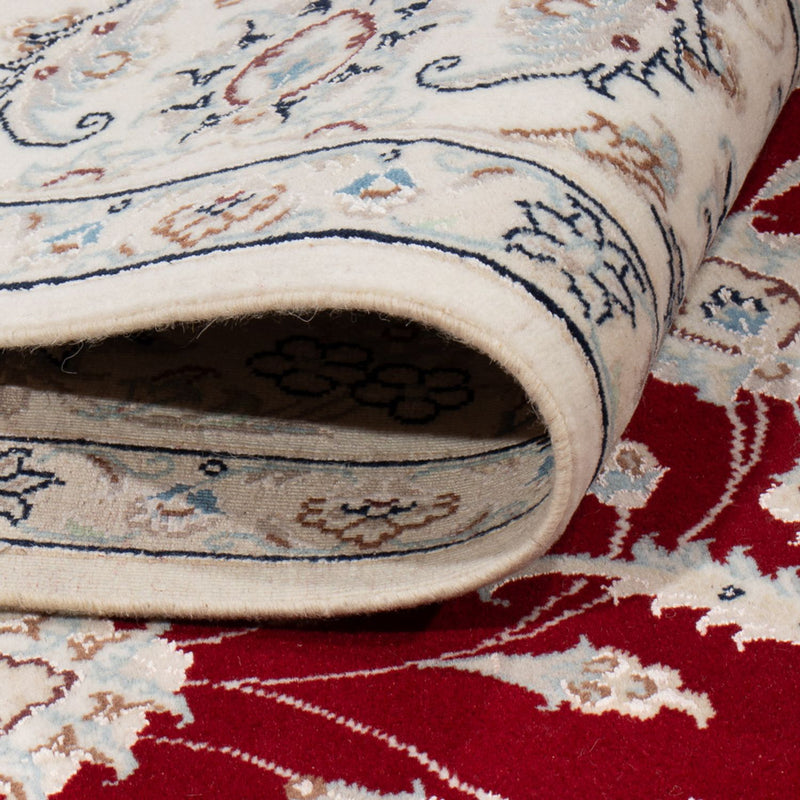 Alfombra persa - Nain - 240 x 170 cm - rojo