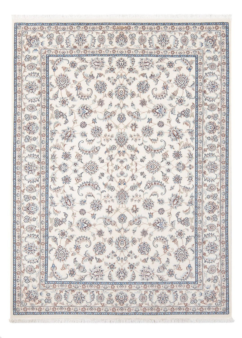 Alfombra Persa - Nain - Prima - 201 x 148 cm - crema