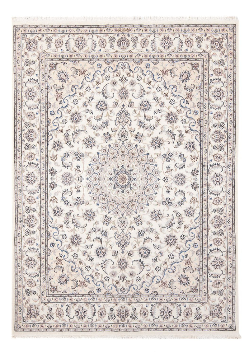 Alfombra Persa - Nain - Prima - 204 x 150 cm - crema