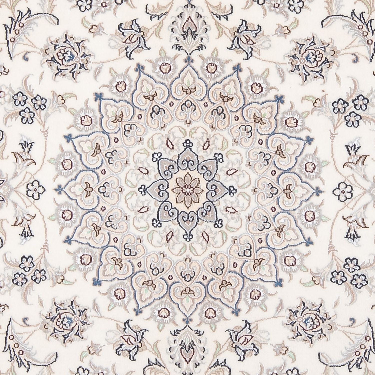 Alfombra Persa - Nain - Prima - 204 x 150 cm - crema