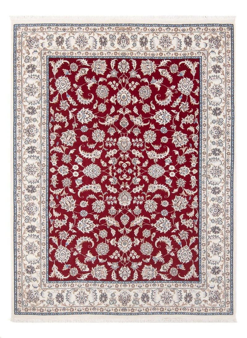 Alfombra Persa - Nain - Prima - 200 x 152 cm - rojo