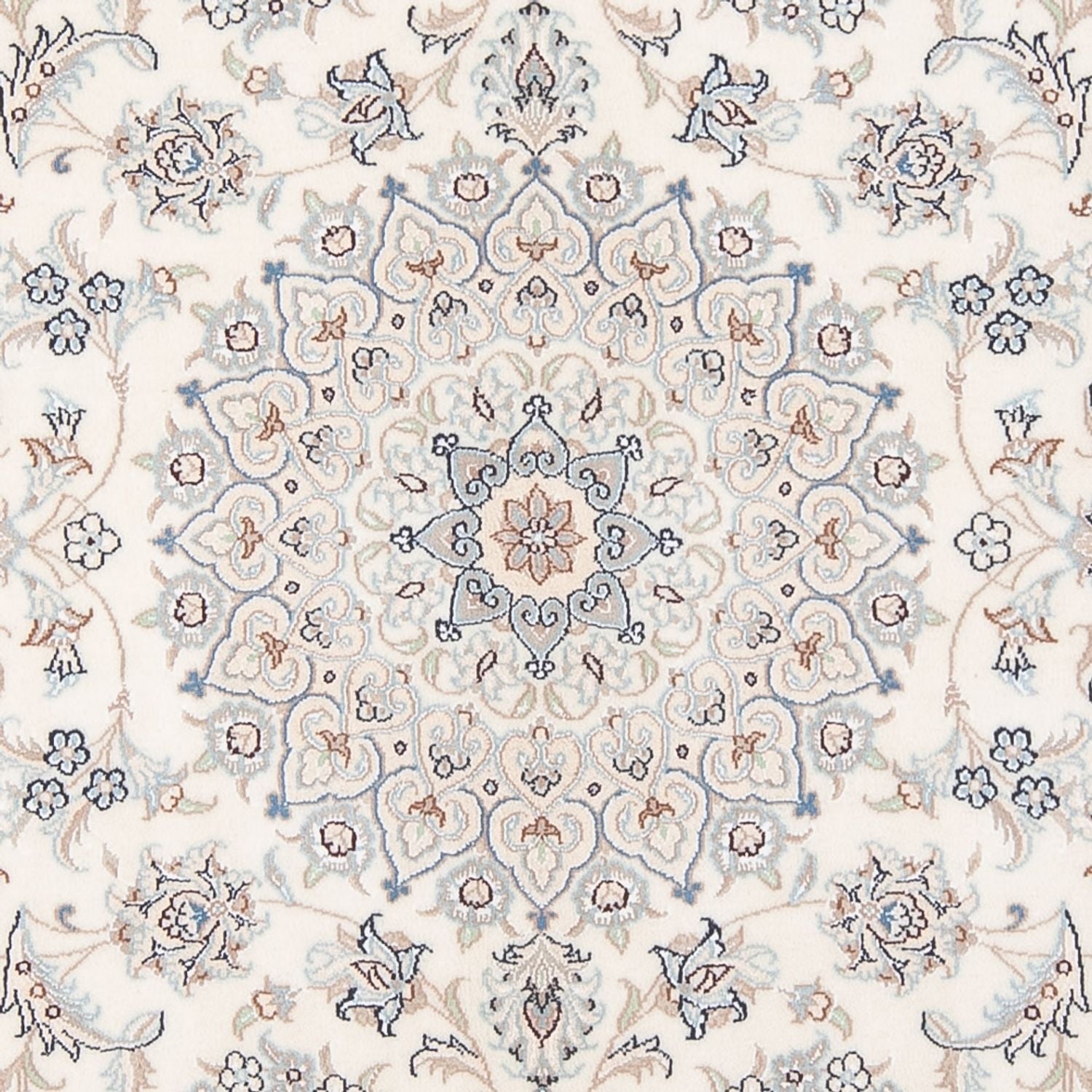 Alfombra Persa - Nain - Prima - 203 x 148 cm - crema