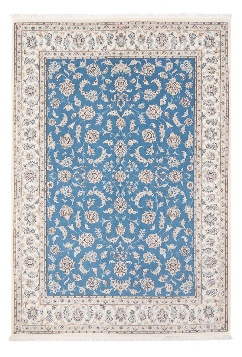 Alfombra Persa - Nain - Prima - 203 x 150 cm - azul