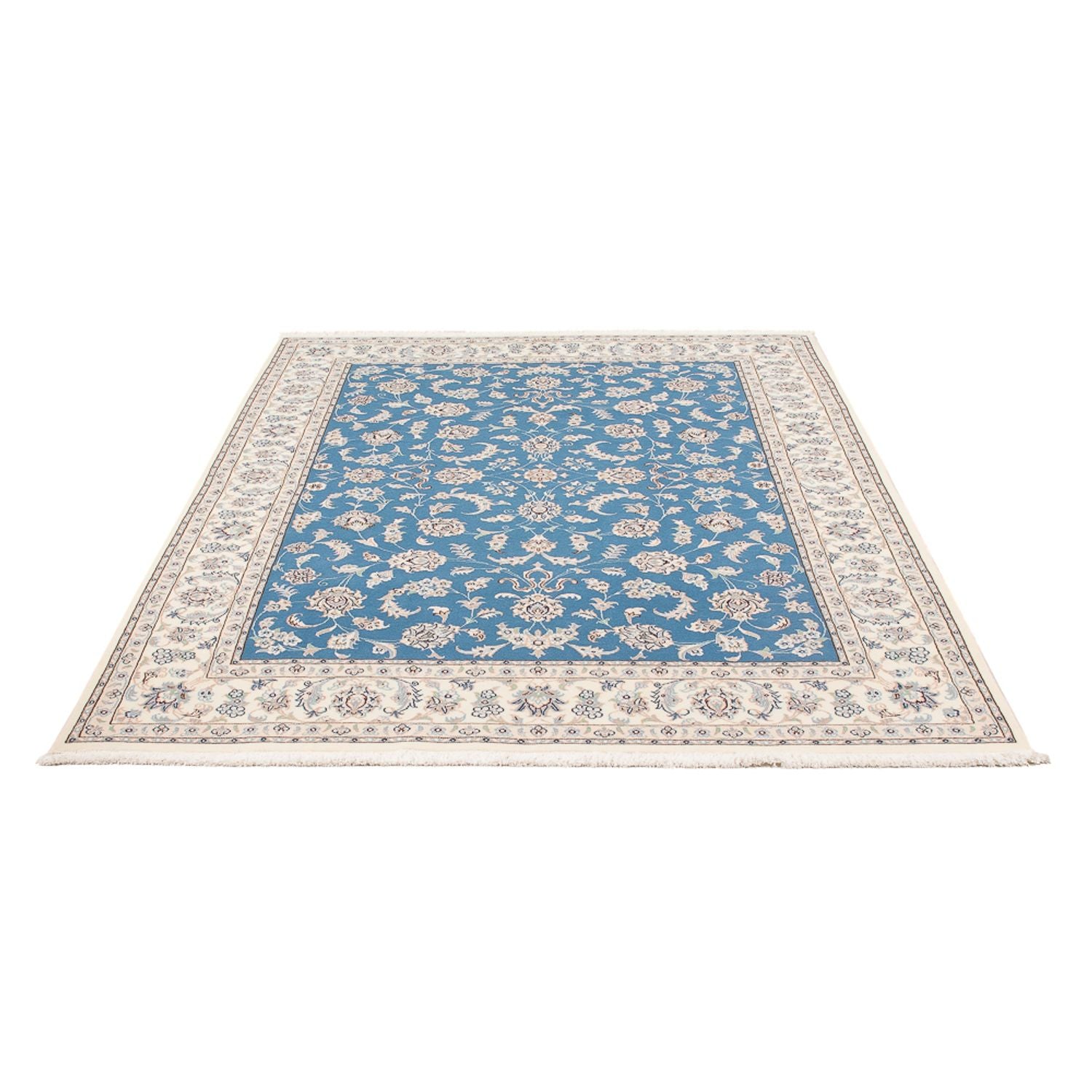 Alfombra Persa - Nain - Prima - 203 x 150 cm - azul