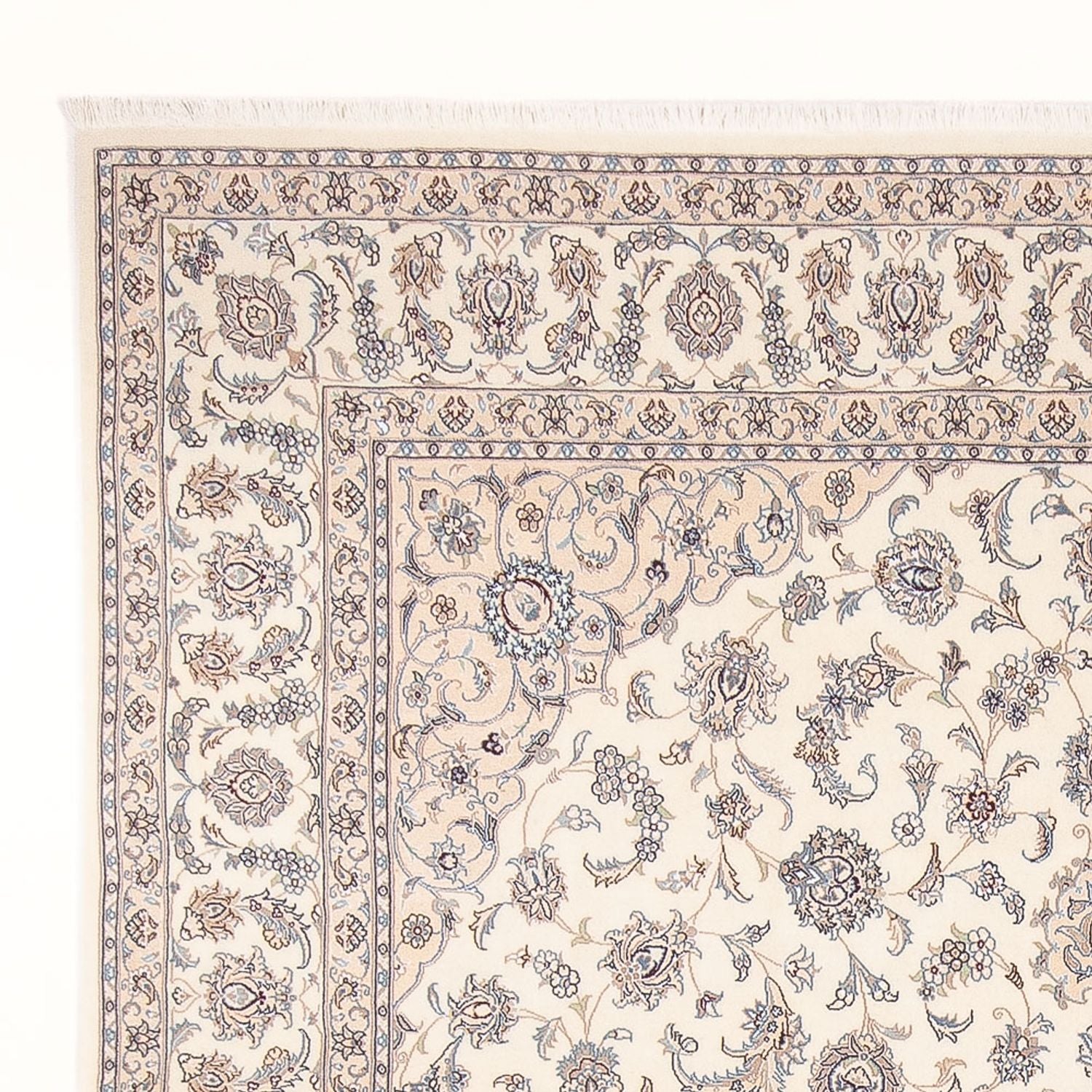 Alfombra Persa - Nain - Prima - 297 x 250 cm - crema