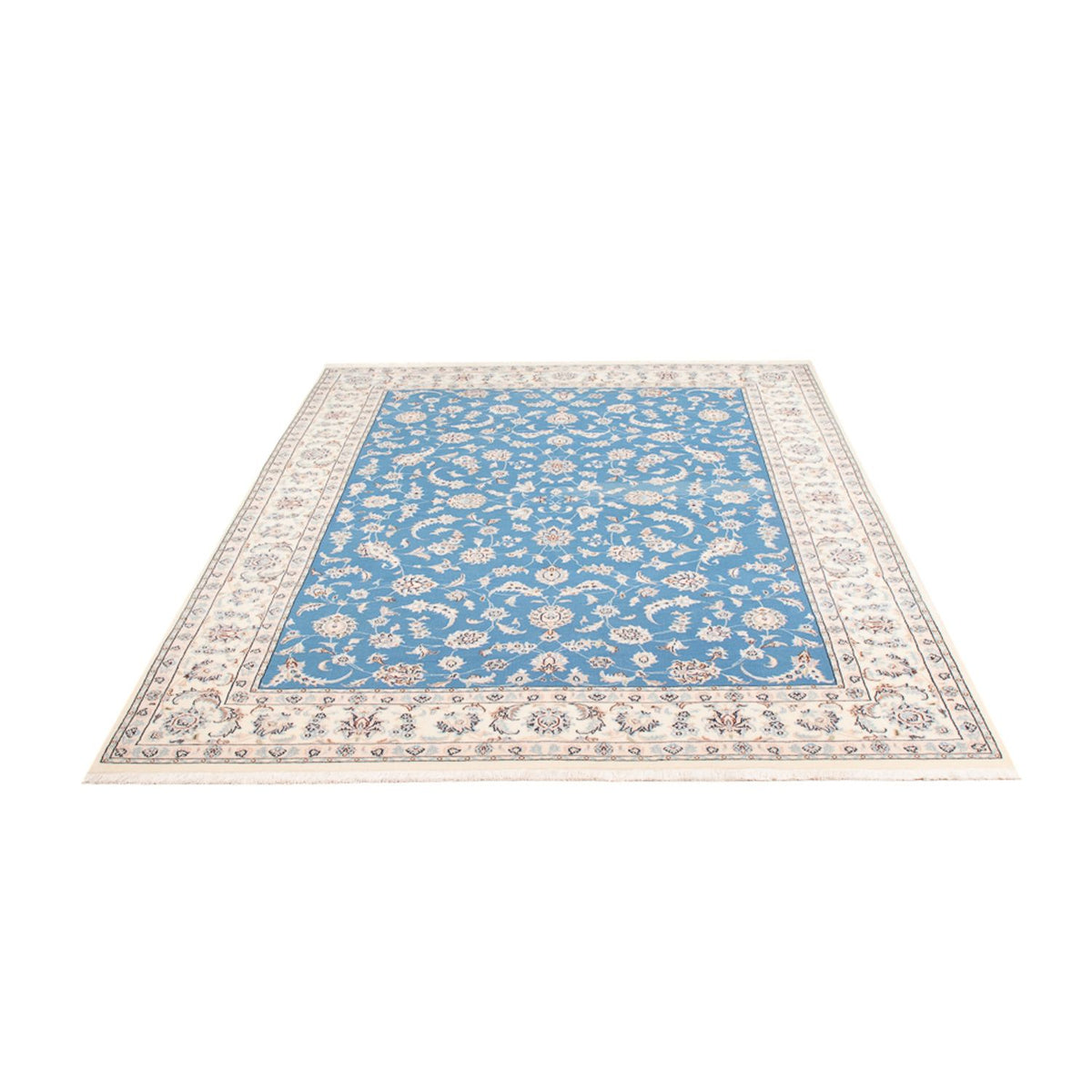 Alfombra persa - Nain - 240 x 170 cm - azul