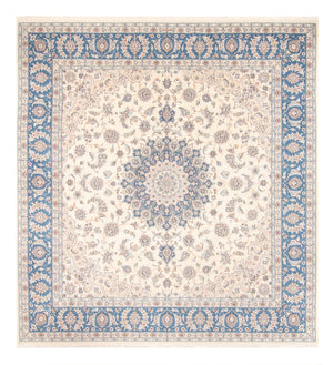Alfombra persa - Nain - 265 x 247 cm - crema