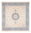 Alfombra persa - Nain - 265 x 247 cm - crema