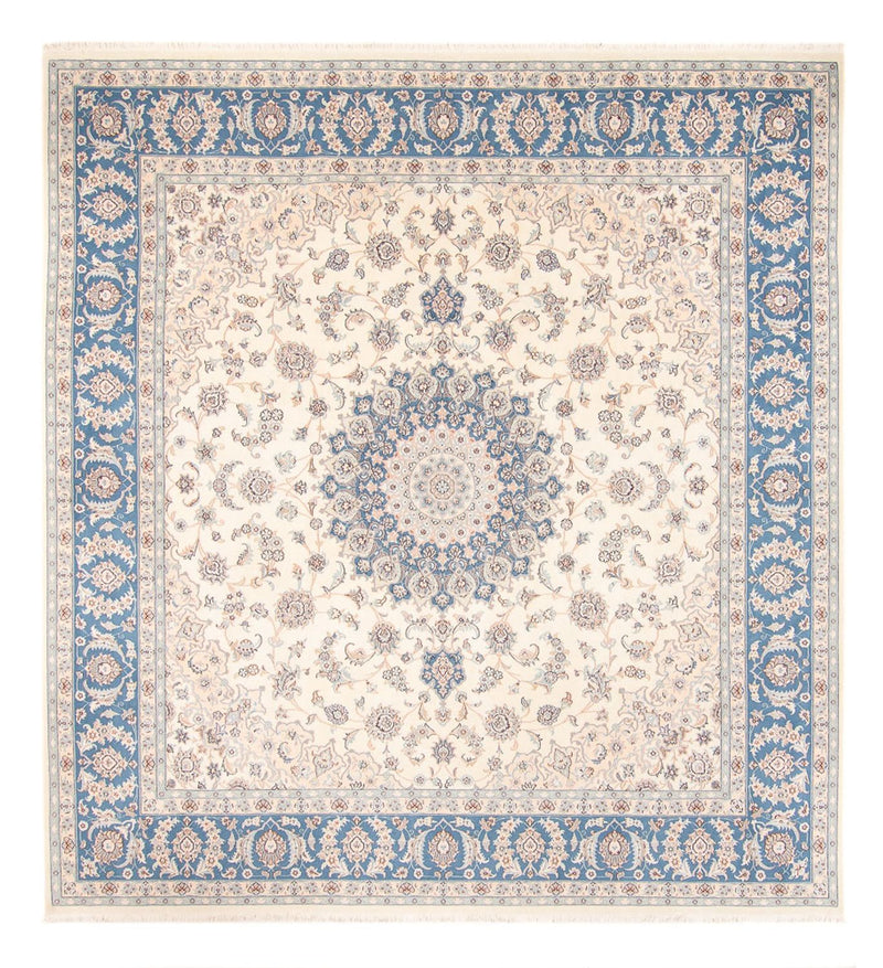 Alfombra persa - Nain - 265 x 247 cm - crema