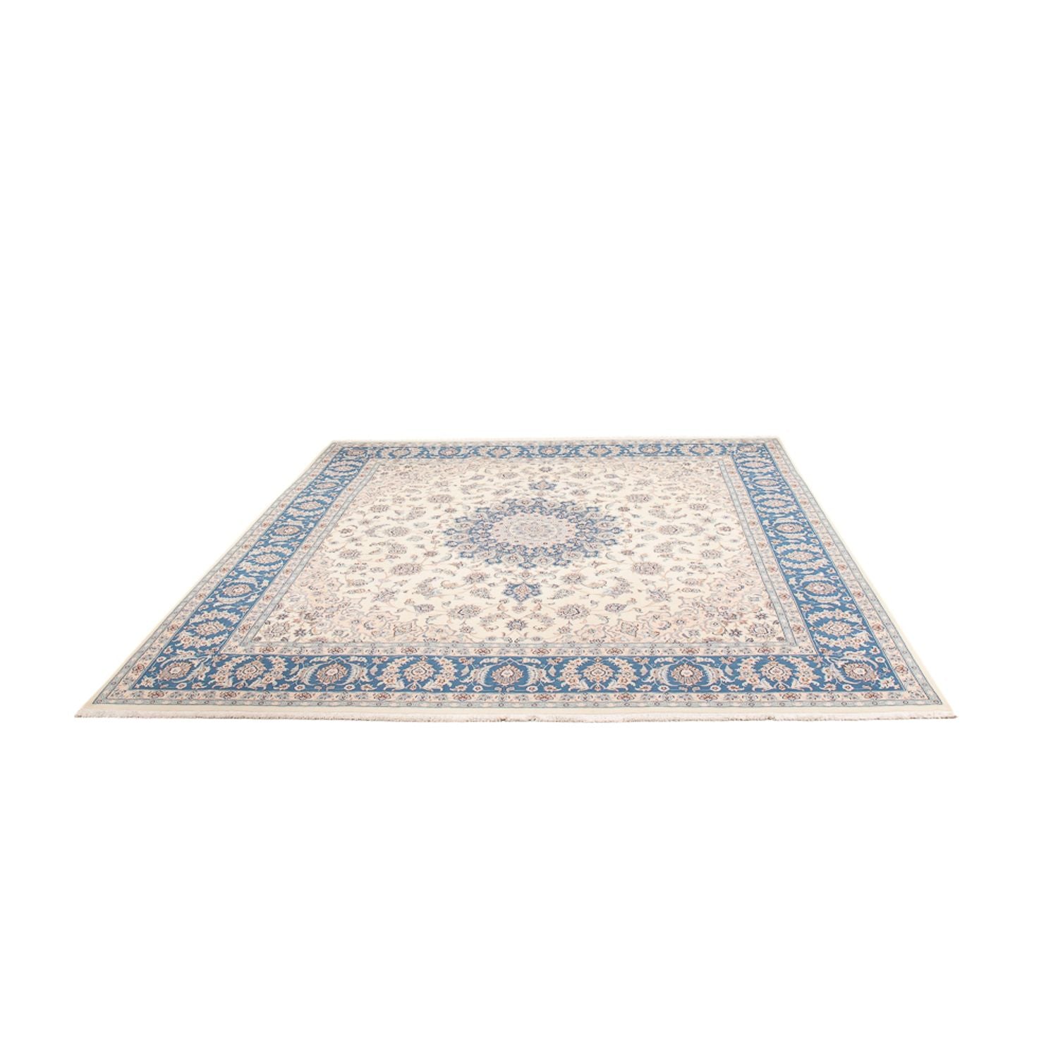 Alfombra persa - Nain - 265 x 247 cm - crema