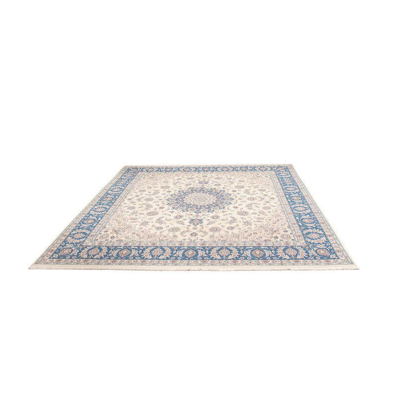 Alfombra persa - Nain - 265 x 247 cm - crema