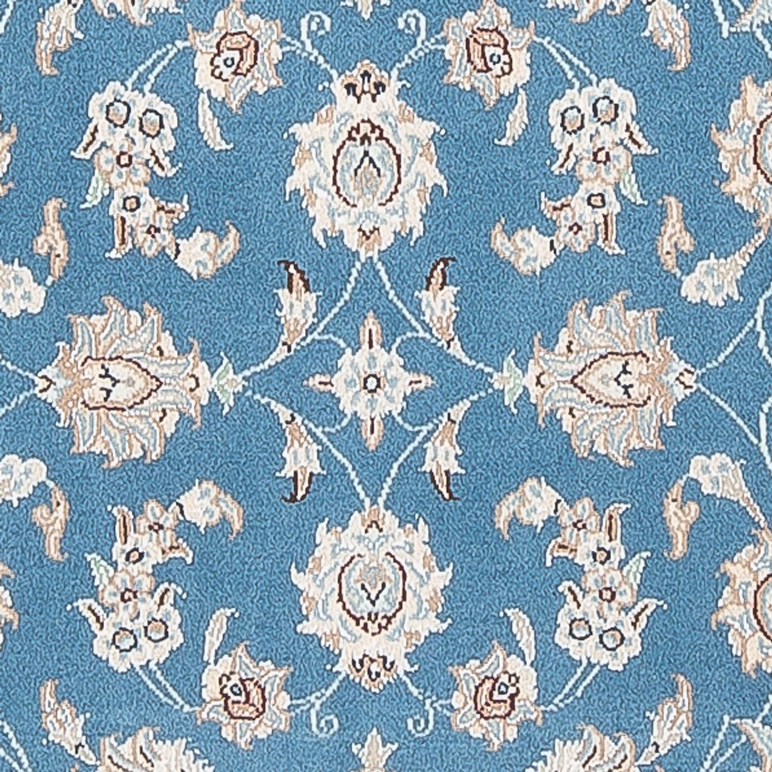 Alfombra de pasillo Alfombra Persa - Nain - Prima - 300 x 84 cm - azul