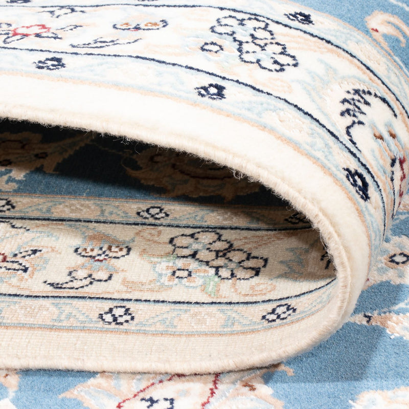 Alfombra de pasillo Alfombra Persa - Nain - Prima - 300 x 84 cm - azul