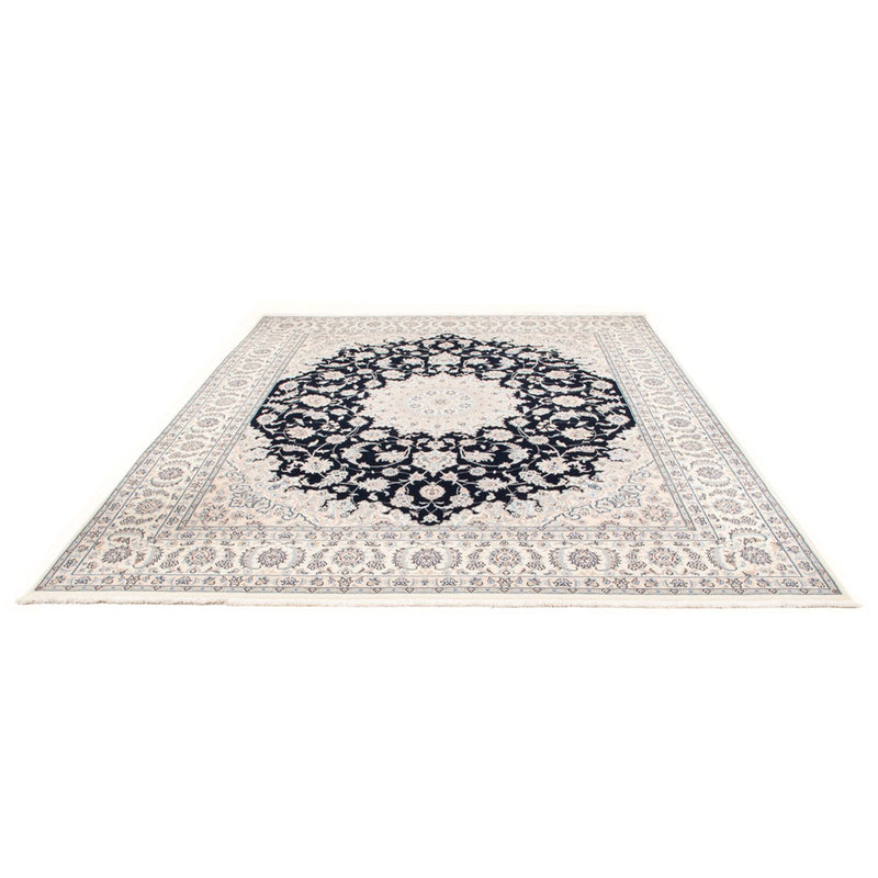 Alfombra Persa - Nain - Prima - 296 x 247 cm - azul oscuro