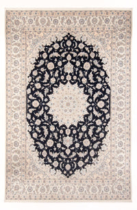 Alfombra Persa - Nain - Prima - 351 x 247 cm - azul oscuro