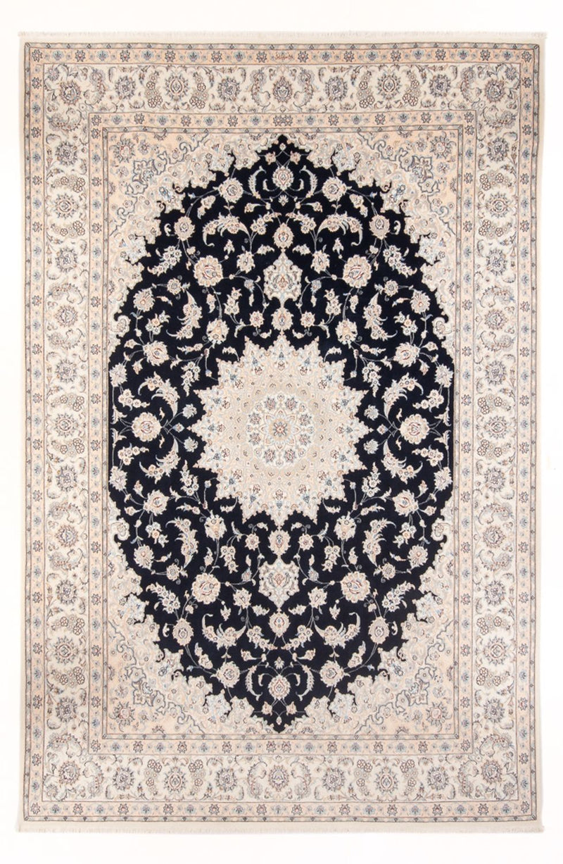 Alfombra Persa - Nain - Prima - 351 x 247 cm - azul oscuro