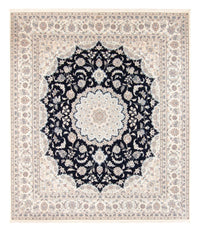 Alfombra persa - Nain - 266 x 223 cm - azul oscuro