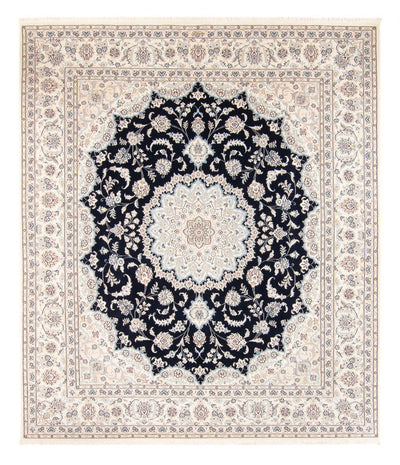 Nain Alfombra 223x266cm - Alfombra persa - azul oscuro