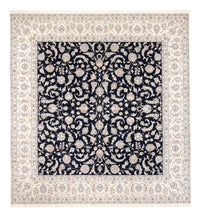 Alfombra persa - Nain - 265 x 247 cm - azul oscuro