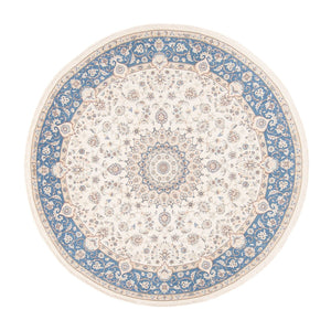 Alfombra persa - Nain redondo  - 200 x 200 cm - crema