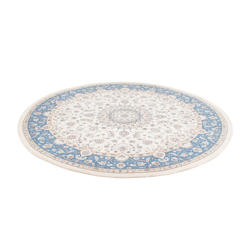 Alfombra persa - Nain redondo  - 200 x 200 cm - crema