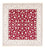 Alfombra persa - Nain cuadrado  - 215 x 195 cm - rojo