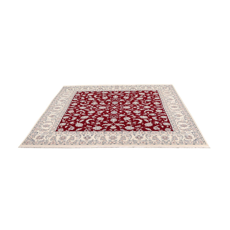 Alfombra persa - Nain cuadrado  - 215 x 195 cm - rojo
