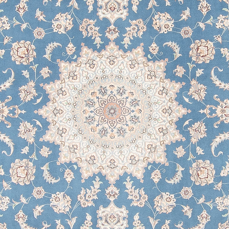 Alfombra persa - Nain - 263 x 227 cm - azul