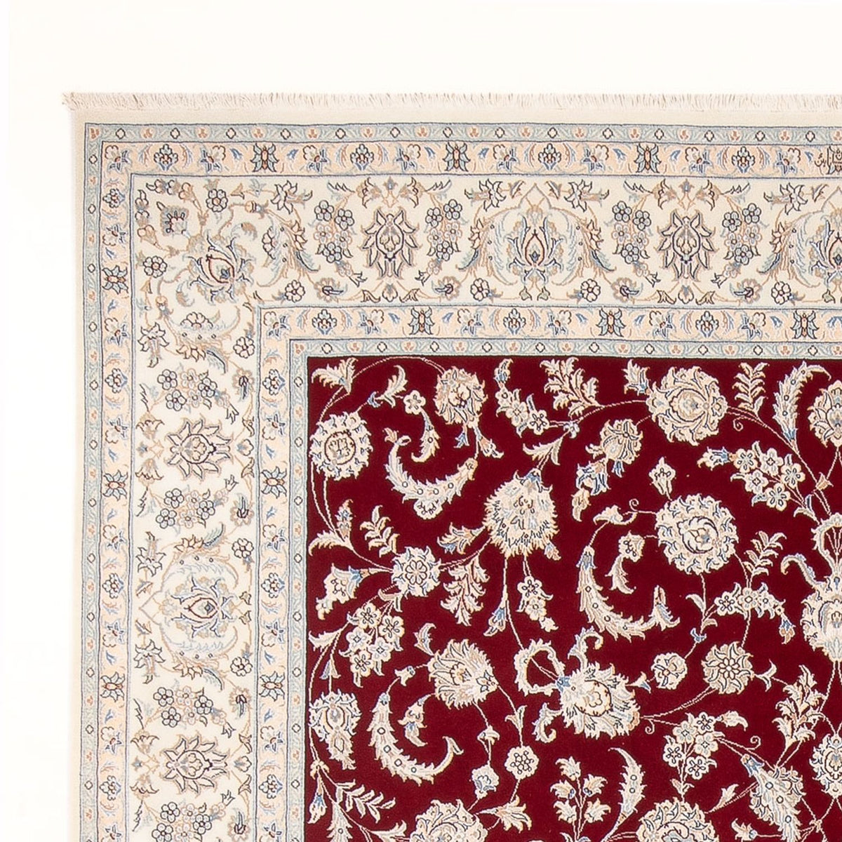 Alfombra Persa - Nain - Prima - 306 x 249 cm - rojo