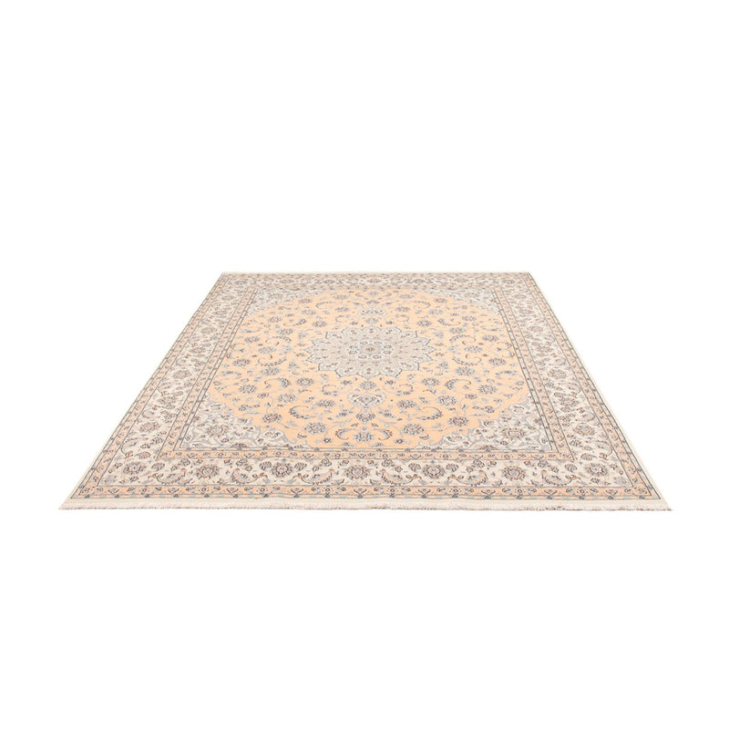 Alfombra persa - Nain - 250 x 208 cm - salmón
