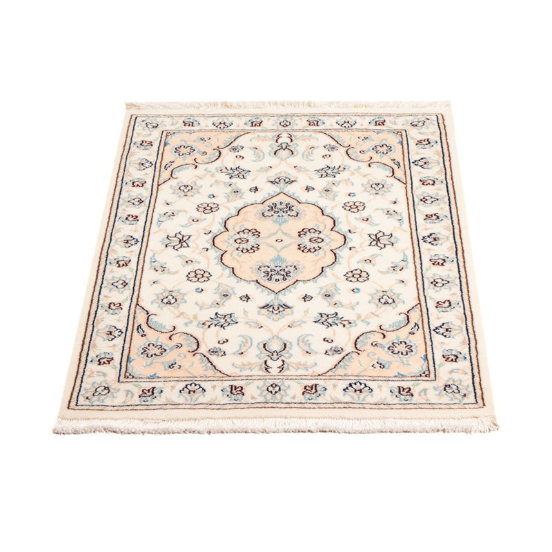 Alfombra persa - Nain - 92 x 59 cm - crema