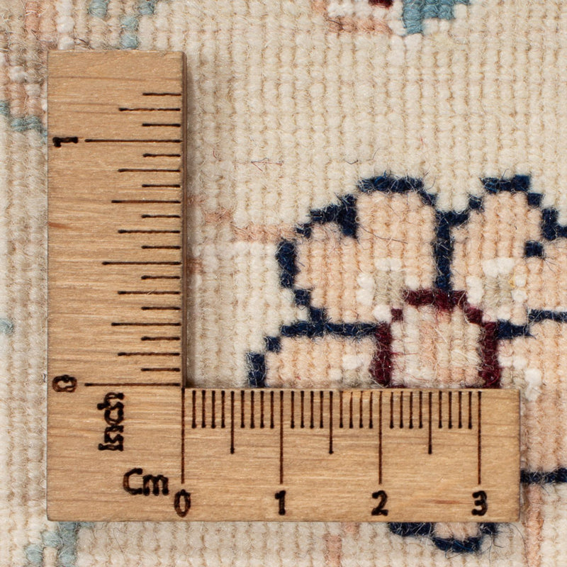 Alfombra persa - Nain - 92 x 59 cm - crema