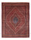Alfombra persa - Nain - 252 x 199 cm - rojo burdeos