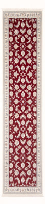 Alfombra de pasillo Alfombra Persa - Nain - Prima - 297 x 83 cm - rojo