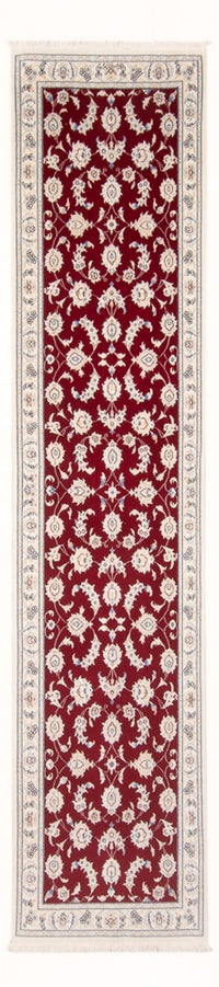 Alfombra de pasillo Alfombra Persa - Nain - Prima - 297 x 83 cm - rojo