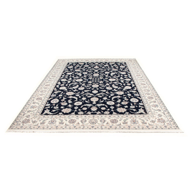 Alfombra Persa - Nain - Prima - 297 x 198 cm - azul oscuro