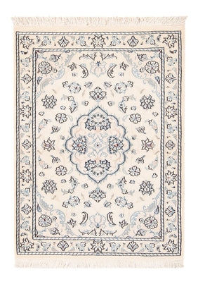 Alfombra persa - Nain - 96 x 61 cm - crema
