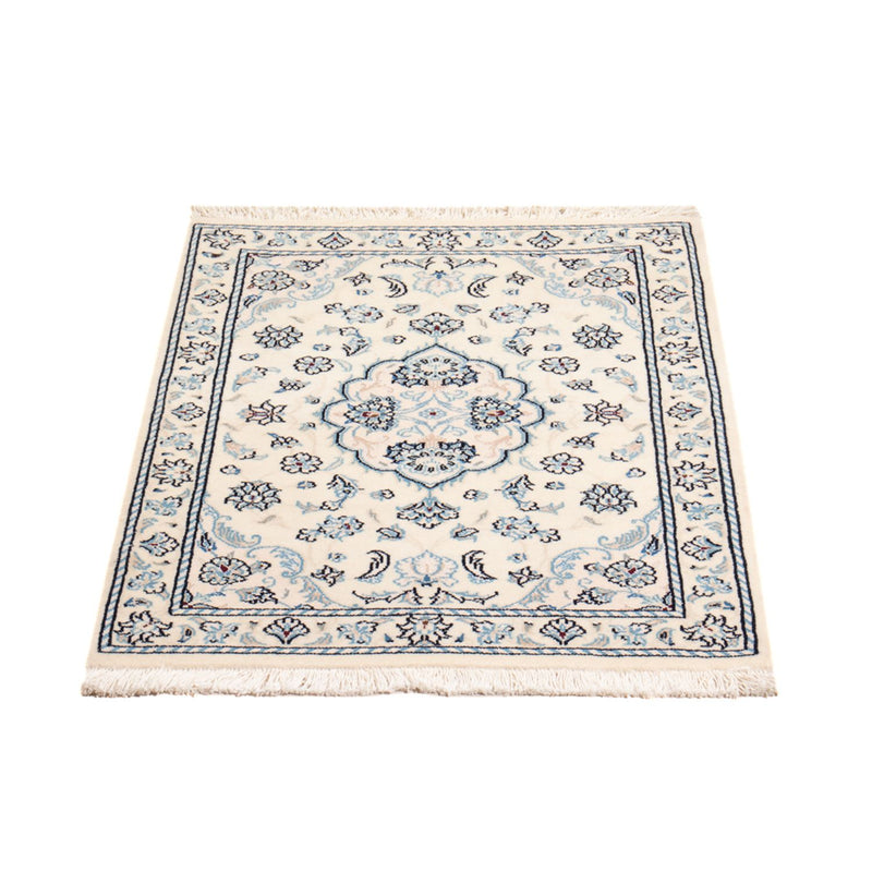 Alfombra persa - Nain - 96 x 61 cm - crema