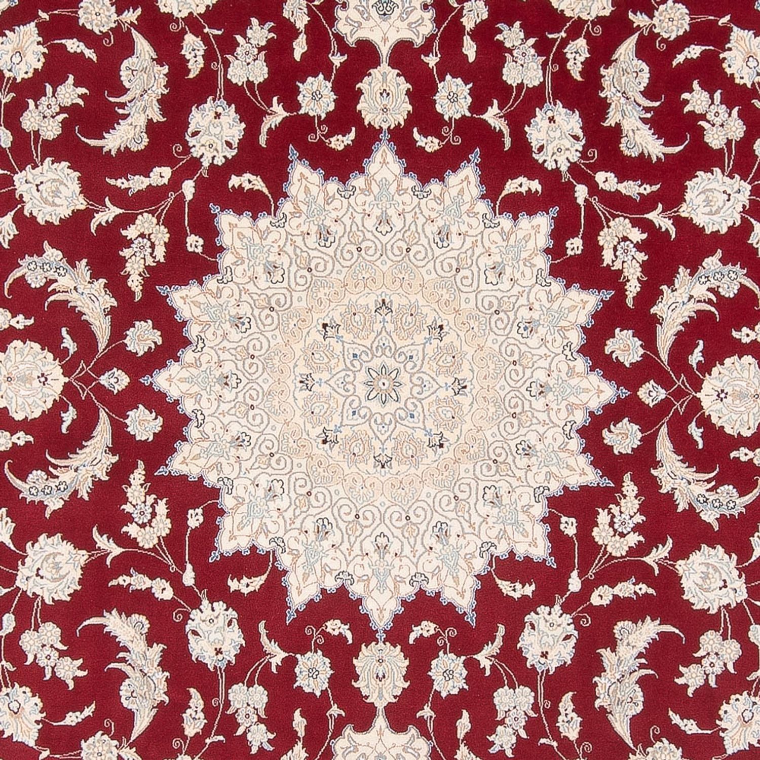 Alfombra Persa - Nain - Prima - 348 x 250 cm - rojo